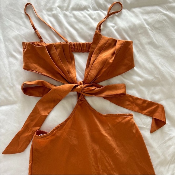 Hello Molly Radiant Orange Maxi Dress - Picture 4 of 4